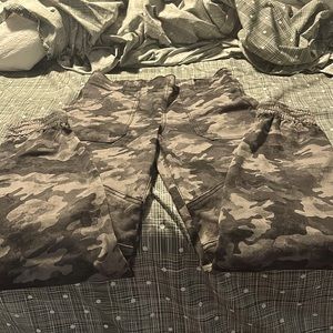 Spanx camo pants size M